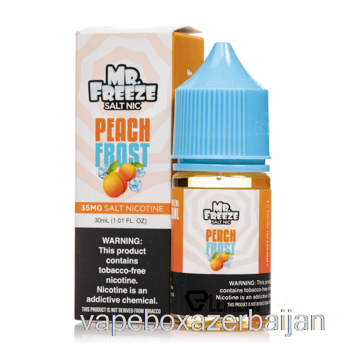 Vape Baku Peach Frost - Mr Freeze Salts - 30mL 35mg